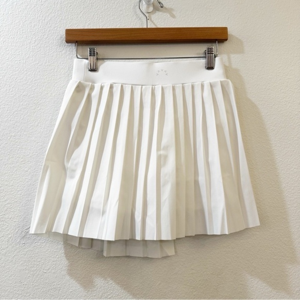 Varley Melody White Pleated Skort Tennis Skirt Size XS - Picture 9 of 13